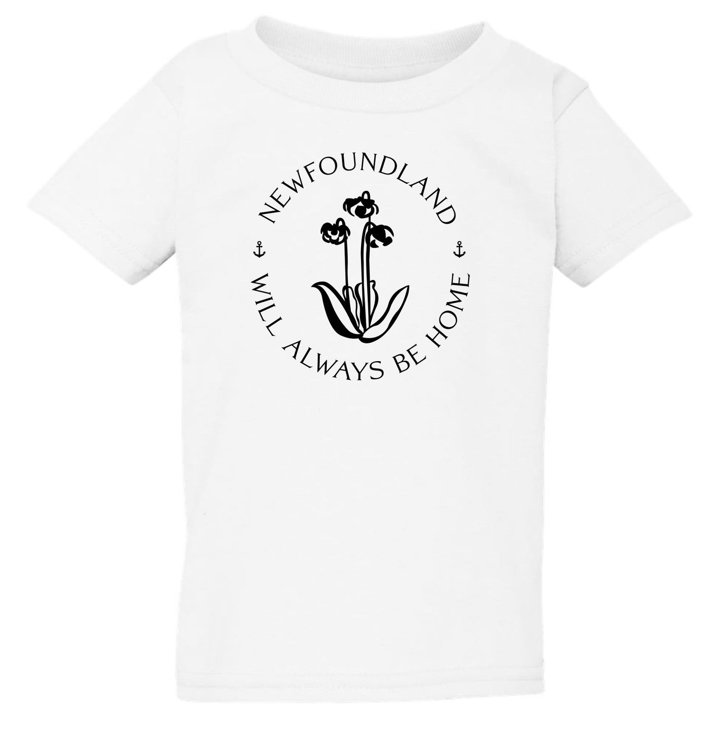 "Newfoundland Will Always Be Home" Toddler/Youth T-Shirt