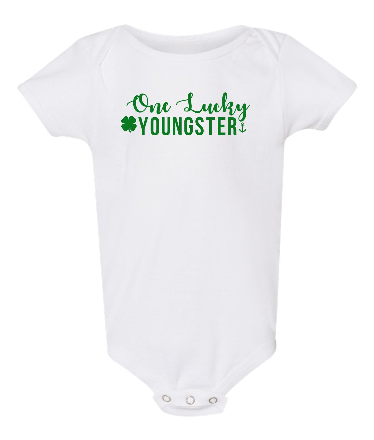 "One Lucky Youngster" Onesie