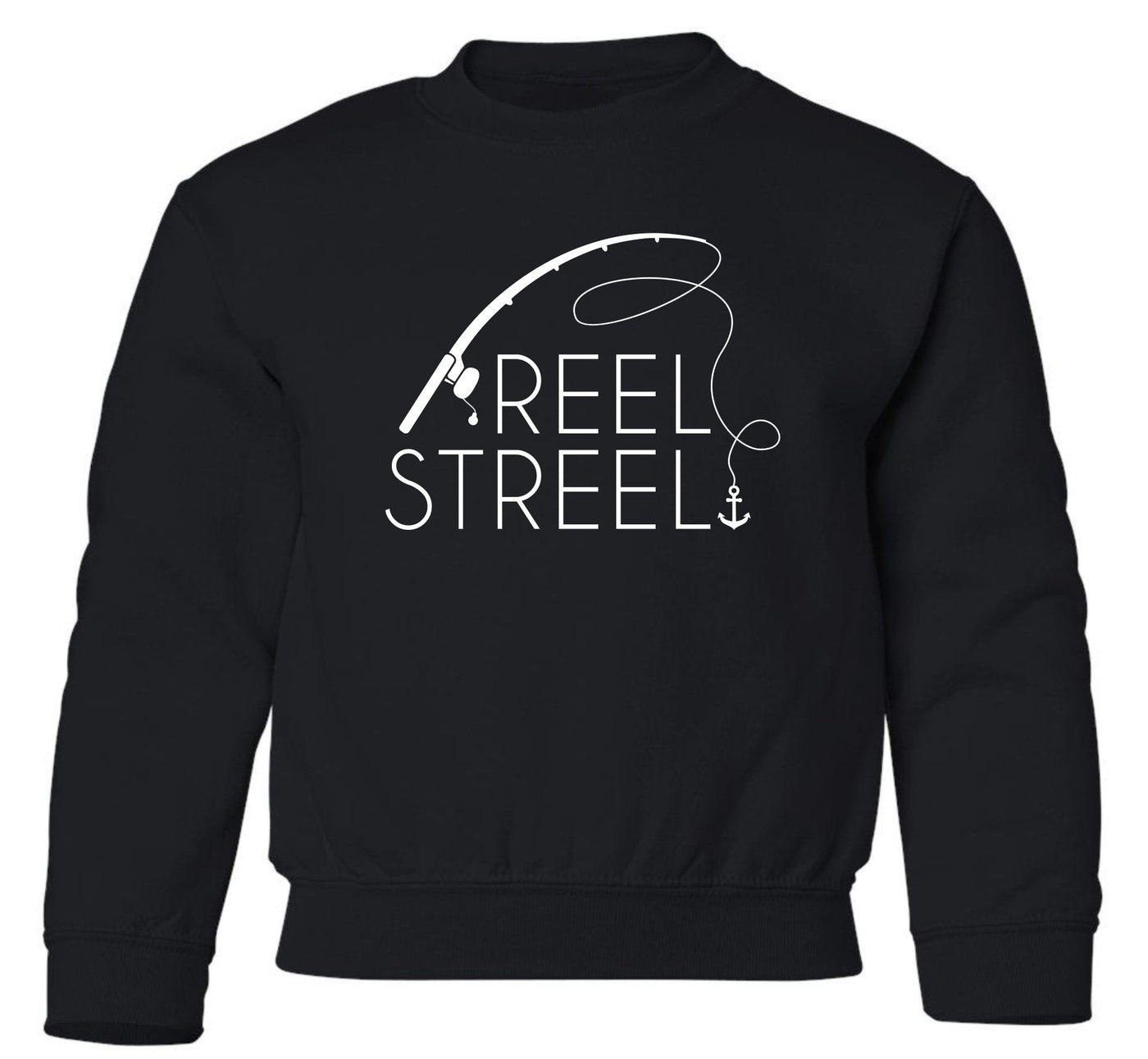 "Reel Streel" Toddler/Youth Crewneck Sweatshirt