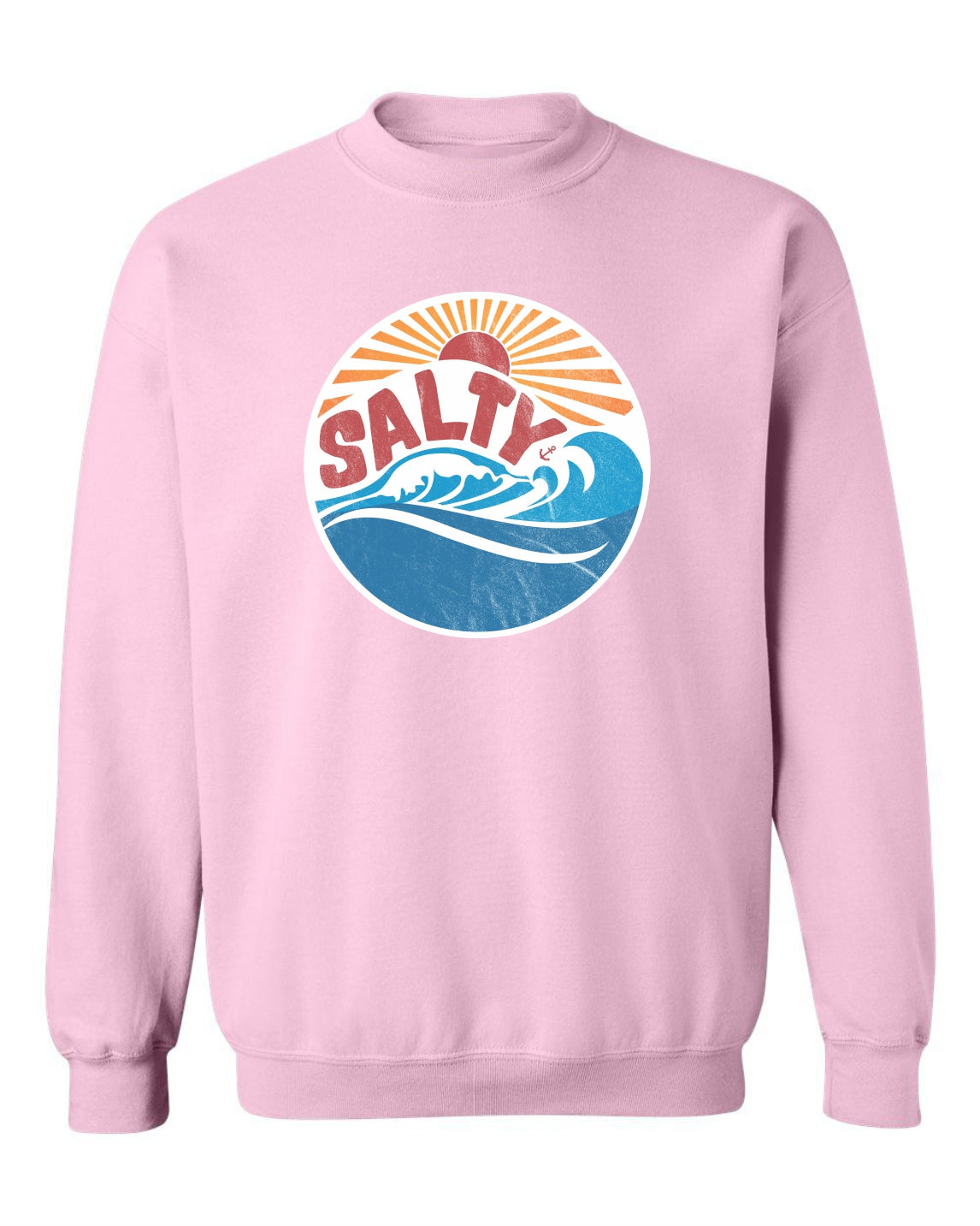 "Salty" Waves Unisex Crewneck Sweatshirt