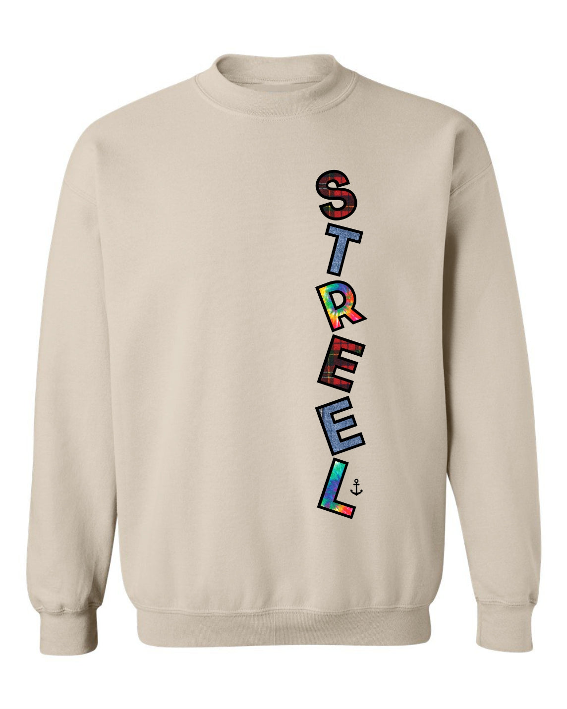 "Streel" Patterns Unisex Crewneck Sweatshirt